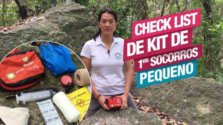 Check List para Kit de Primeiros Socorros – Pequeno