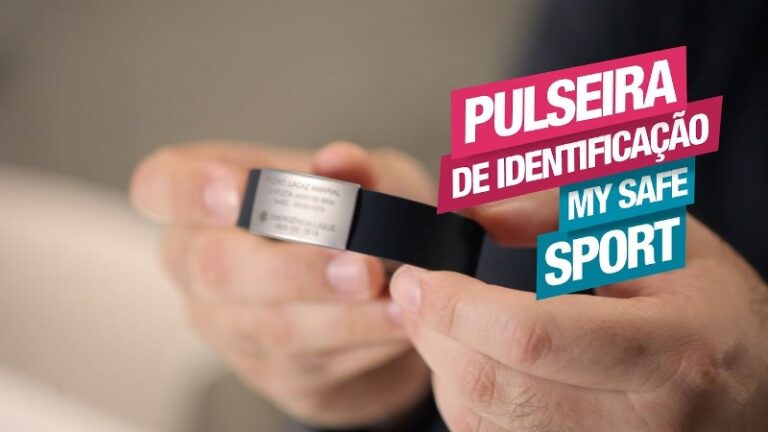 Pulseira de Identificação My Safe Sport