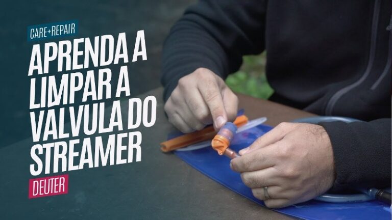 Limpar a Válvula do Streamer