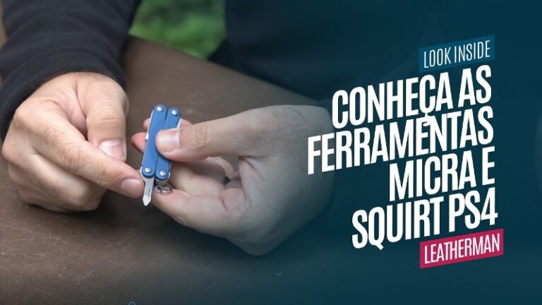 Ferramentas Micra e Squirt PS4 Leatherman