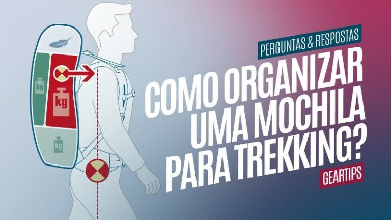 como organizar uma mochila