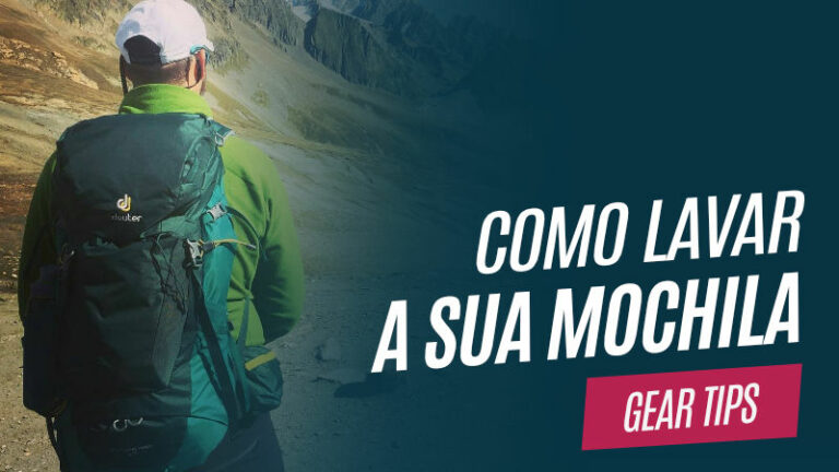 Como lavar a sua mochila corretamente