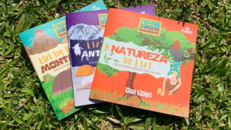 Coleção de Livros Ciência nas Trilhas - Clau Lizieri