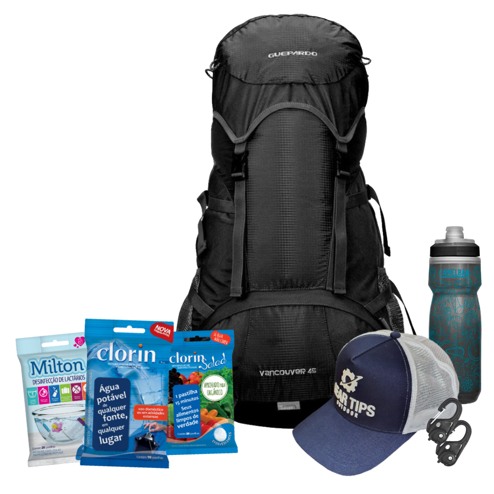 Kit Equipamentos Sorteio Mensal Gear Tips Club