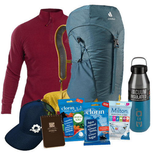 Kit sorteio Gear Tips Club Premium Agosto 2022