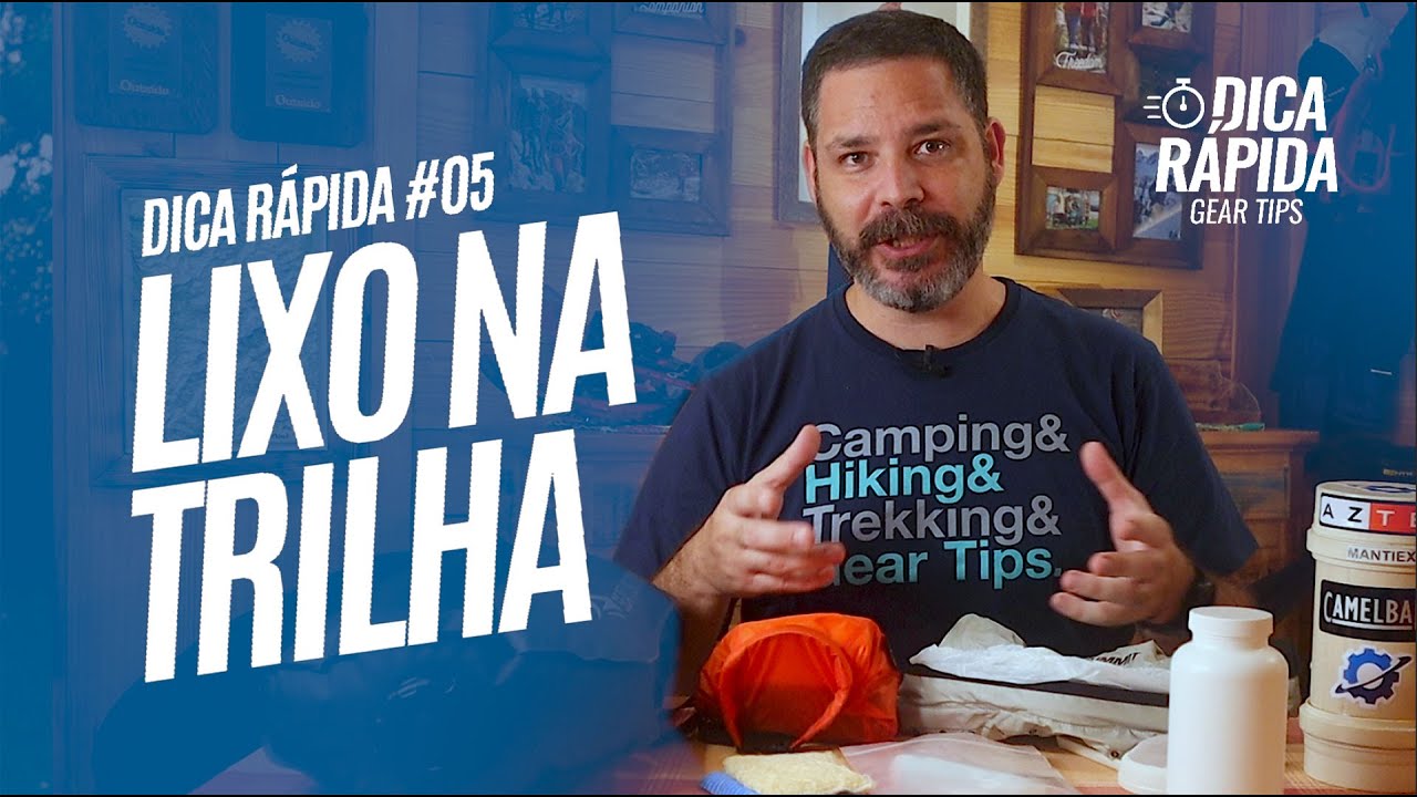 Lixo na trilha