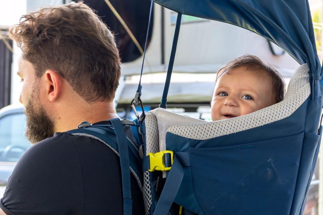 Mochila Kid Comfort da Deuter apara transportar crianças