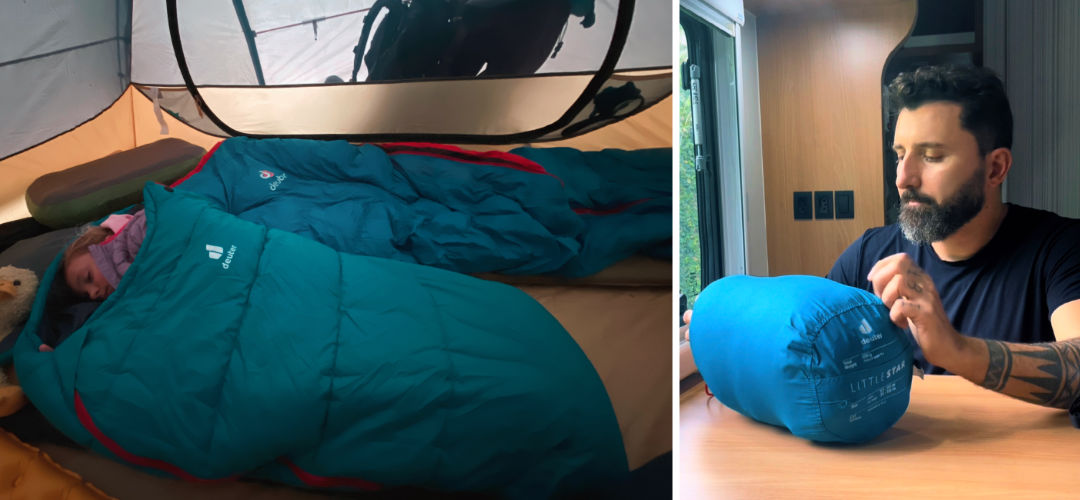 Saco de dormir Deuter para crianças