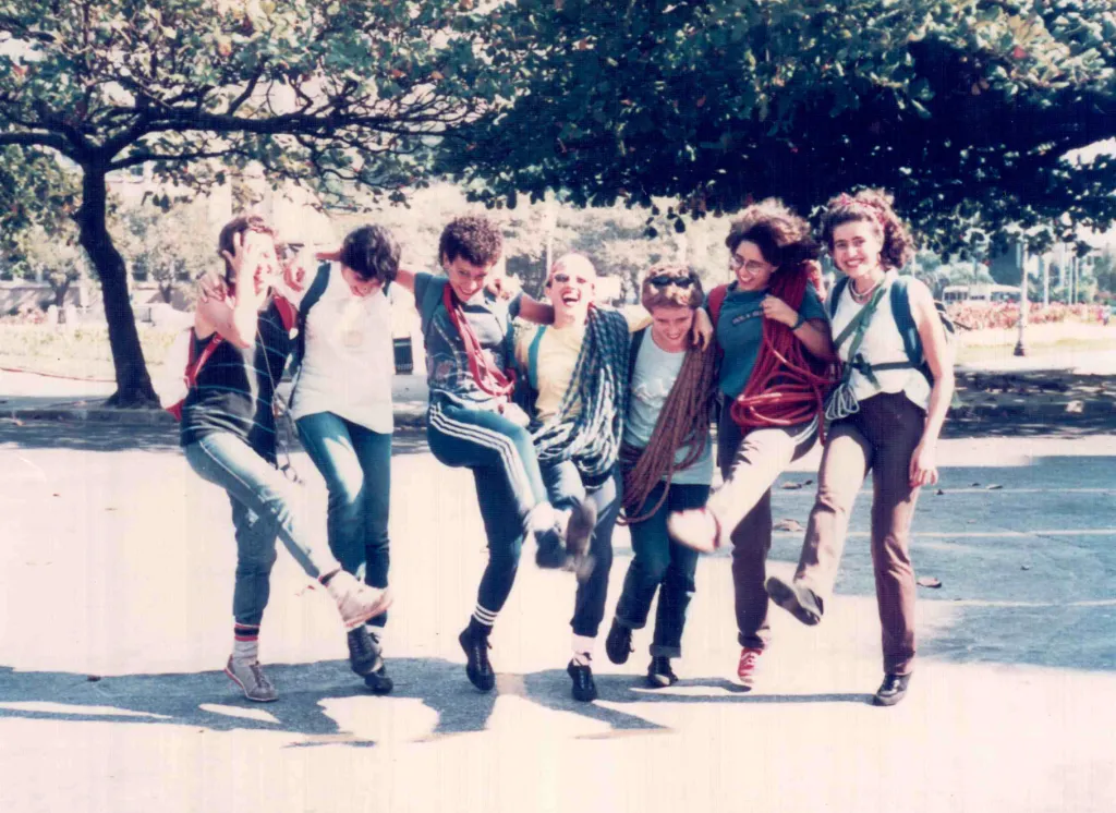 Cordada Feminina - 1985 - Centro Excursionista Rio de Janeiro 