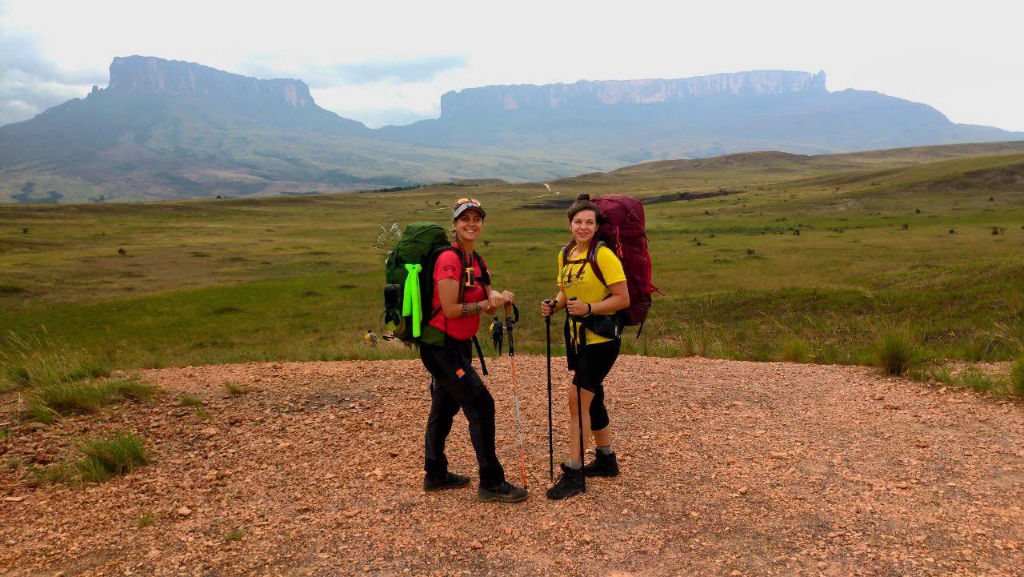Guias mulheres no Monte Roraima